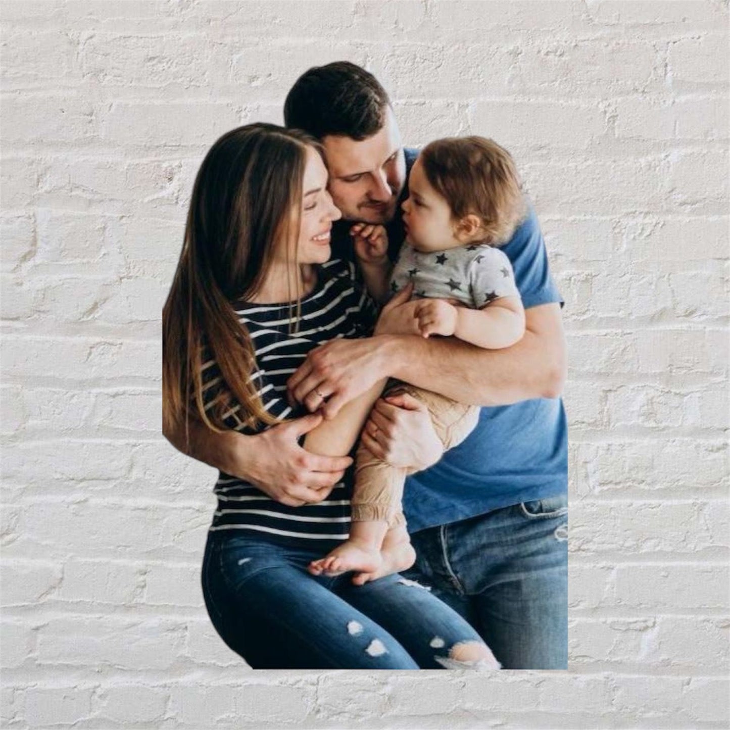 Decorative piece with personalized photo
