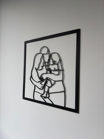 Decorative piece with personalized photo