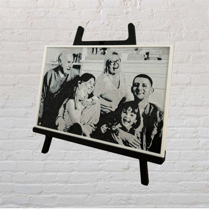 Decorative piece with personalized photo